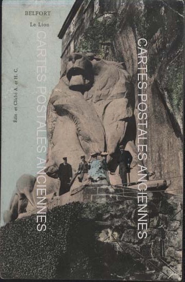 Cartes postales anciennes > CARTES POSTALES > carte postale ancienne > cartes-postales-ancienne.com Bourgogne franche comte Territoire de belfort Belfort
