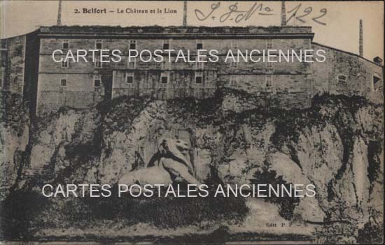 Cartes postales anciennes > CARTES POSTALES > carte postale ancienne > cartes-postales-ancienne.com Bourgogne franche comte Territoire de belfort Belfort