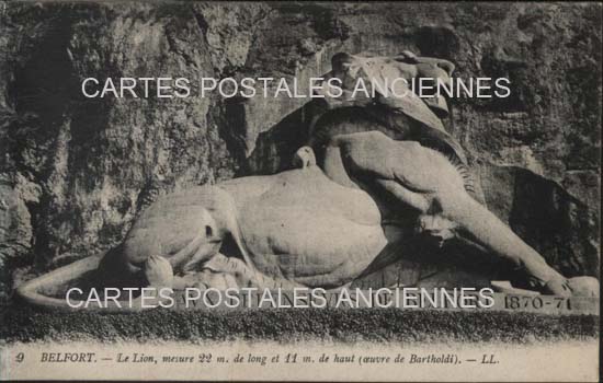 Cartes postales anciennes > CARTES POSTALES > carte postale ancienne > cartes-postales-ancienne.com Bourgogne franche comte Territoire de belfort Belfort