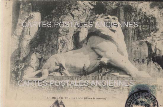 Cartes postales anciennes > CARTES POSTALES > carte postale ancienne > cartes-postales-ancienne.com Bourgogne franche comte Territoire de belfort Belfort