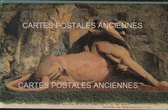 Cartes postales anciennes > CARTES POSTALES > carte postale ancienne > cartes-postales-ancienne.com Bourgogne franche comte Territoire de belfort Belfort