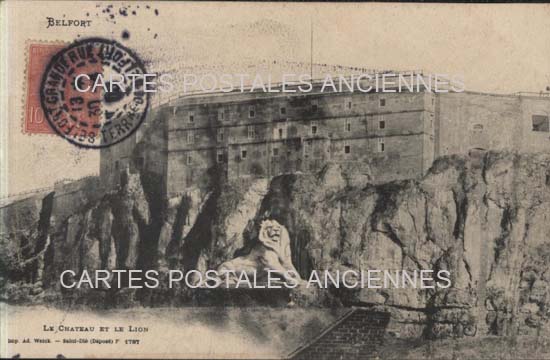 Cartes postales anciennes > CARTES POSTALES > carte postale ancienne > cartes-postales-ancienne.com Bourgogne franche comte Territoire de belfort Belfort