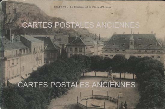 Cartes postales anciennes > CARTES POSTALES > carte postale ancienne > cartes-postales-ancienne.com Bourgogne franche comte Territoire de belfort Belfort