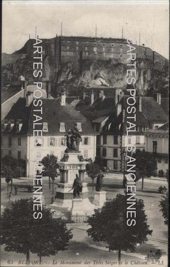 Cartes postales anciennes > CARTES POSTALES > carte postale ancienne > cartes-postales-ancienne.com Bourgogne franche comte Territoire de belfort Belfort