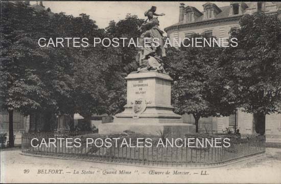 Cartes postales anciennes > CARTES POSTALES > carte postale ancienne > cartes-postales-ancienne.com Bourgogne franche comte Territoire de belfort Belfort