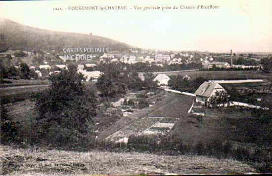 Cartes postales anciennes > CARTES POSTALES > carte postale ancienne > cartes-postales-ancienne.com Bourgogne franche comte Territoire de belfort Rougemont Le Chateau