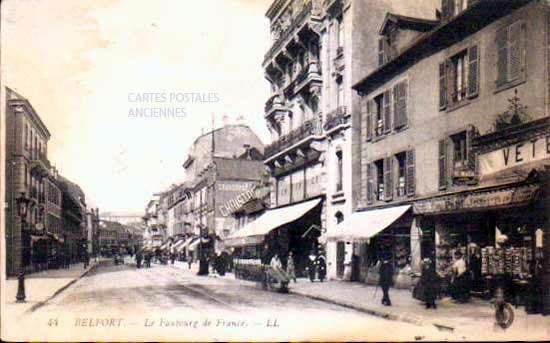 Cartes postales anciennes > CARTES POSTALES > carte postale ancienne > cartes-postales-ancienne.com Bourgogne franche comte Territoire de belfort Belfort