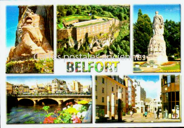 Cartes postales anciennes > CARTES POSTALES > carte postale ancienne > cartes-postales-ancienne.com Bourgogne franche comte Territoire de belfort Belfort