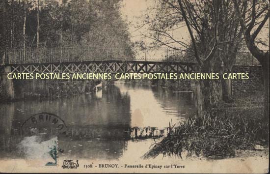 Cartes postales anciennes > CARTES POSTALES > carte postale ancienne > cartes-postales-ancienne.com Ile de france Essonne Brunoy