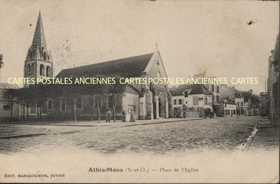 Cartes postales anciennes > CARTES POSTALES > carte postale ancienne > cartes-postales-ancienne.com Ile de france Essonne Athis Mons