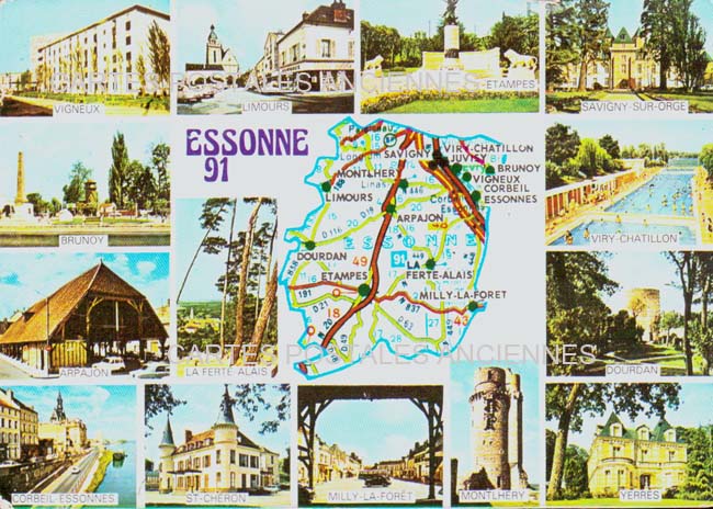 Cartes postales anciennes > CARTES POSTALES > carte postale ancienne > cartes-postales-ancienne.com Ile de france Essonne Corbeil Essonnes