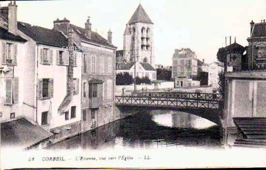 Cartes postales anciennes > CARTES POSTALES > carte postale ancienne > cartes-postales-ancienne.com Essonne  Corbeil Essonnes