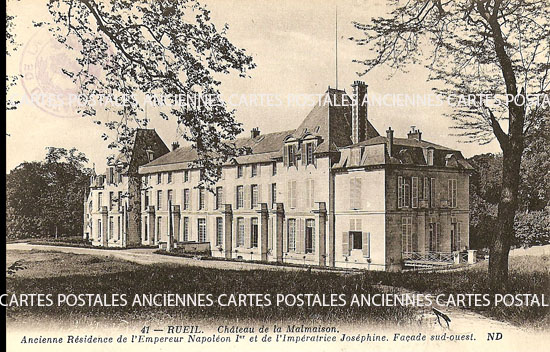 Cartes postales anciennes > CARTES POSTALES > carte postale ancienne > cartes-postales-ancienne.com Ile de france Hauts de seine Rueil Malmaison