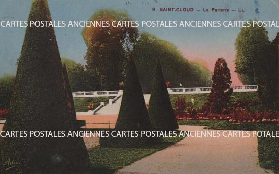 Cartes postales anciennes > CARTES POSTALES > carte postale ancienne > cartes-postales-ancienne.com Ile de france Hauts de seine Saint Cloud