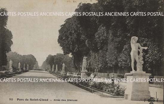 Cartes postales anciennes > CARTES POSTALES > carte postale ancienne > cartes-postales-ancienne.com Ile de france Hauts de seine Saint Cloud