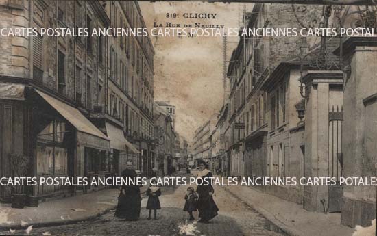 Cartes postales anciennes > CARTES POSTALES > carte postale ancienne > cartes-postales-ancienne.com Ile de france Hauts de seine Clichy