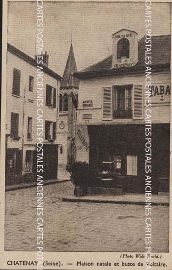 Cartes postales anciennes > CARTES POSTALES > carte postale ancienne > cartes-postales-ancienne.com Ile de france Hauts de seine Chatenay Malabry