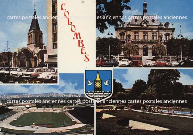 Cartes postales anciennes > CARTES POSTALES > carte postale ancienne > cartes-postales-ancienne.com Ile de france Hauts de seine Colombes
