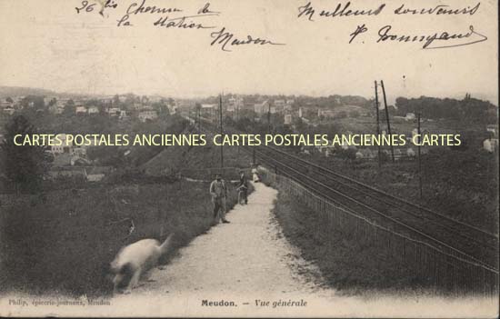 Cartes postales anciennes > CARTES POSTALES > carte postale ancienne > cartes-postales-ancienne.com Ile de france Hauts de seine Meudon