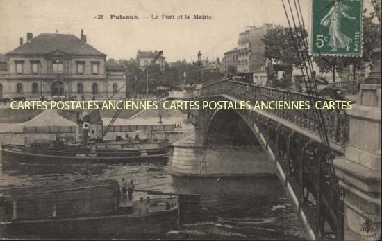 Cartes postales anciennes > CARTES POSTALES > carte postale ancienne > cartes-postales-ancienne.com Ile de france Hauts de seine Puteaux