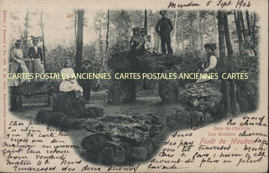 Cartes postales anciennes > CARTES POSTALES > carte postale ancienne > cartes-postales-ancienne.com Ile de france Hauts de seine Meudon La Foret