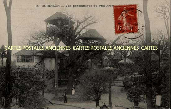 Cartes postales anciennes > CARTES POSTALES > carte postale ancienne > cartes-postales-ancienne.com Ile de france Hauts de seine Robinson