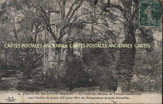 Cartes postales anciennes > CARTES POSTALES > carte postale ancienne > cartes-postales-ancienne.com Ile de france Hauts de seine Meudon