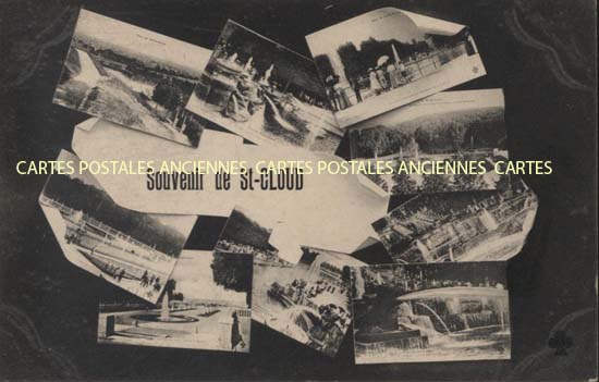 Cartes postales anciennes > CARTES POSTALES > carte postale ancienne > cartes-postales-ancienne.com Ile de france Saint Cloud