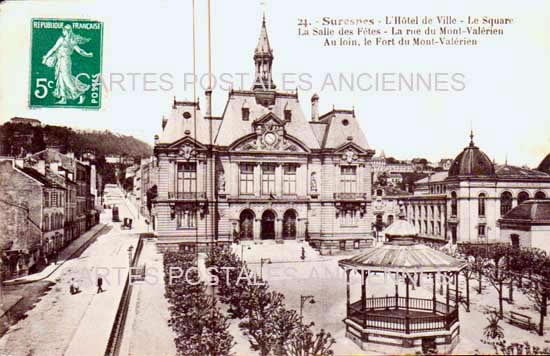 Cartes postales anciennes > CARTES POSTALES > carte postale ancienne > cartes-postales-ancienne.com Ile de france Hauts de seine Suresnes