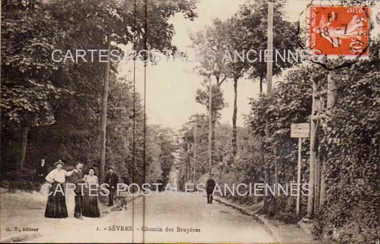 Cartes postales anciennes > CARTES POSTALES > carte postale ancienne > cartes-postales-ancienne.com Ile de france Hauts de seine Sevres