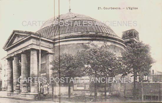 Cartes postales anciennes > CARTES POSTALES > carte postale ancienne > cartes-postales-ancienne.com Ile de france Hauts de seine Courbevoie