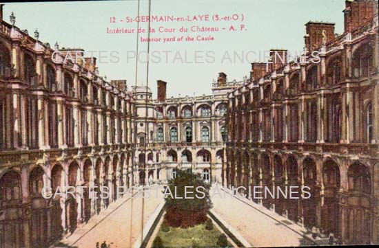 Cartes postales anciennes > CARTES POSTALES > carte postale ancienne > cartes-postales-ancienne.com Ile de france Yvelines Saint Germain En Laye