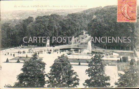 Cartes postales anciennes > CARTES POSTALES > carte postale ancienne > cartes-postales-ancienne.com Ile de france Hauts de seine Saint Cloud