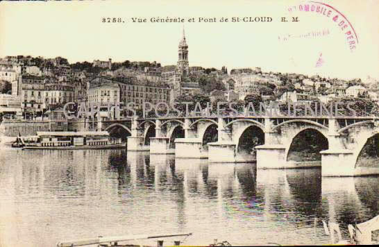 Cartes postales anciennes > CARTES POSTALES > carte postale ancienne > cartes-postales-ancienne.com Ile de france Hauts de seine Saint Cloud