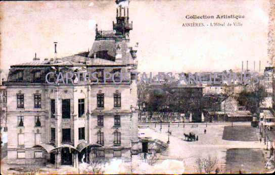 Cartes postales anciennes > CARTES POSTALES > carte postale ancienne > cartes-postales-ancienne.com Ile de france Hauts de seine Asnieres Sur Seine