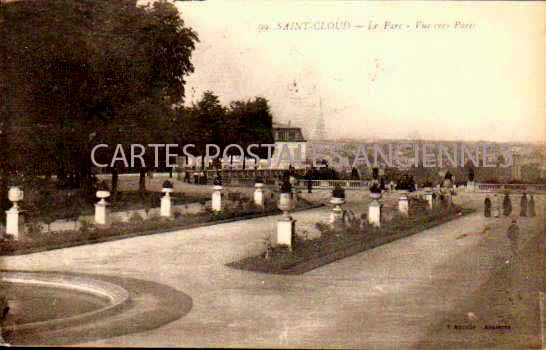 Cartes postales anciennes > CARTES POSTALES > carte postale ancienne > cartes-postales-ancienne.com Ile de france Hauts de seine Saint Cloud