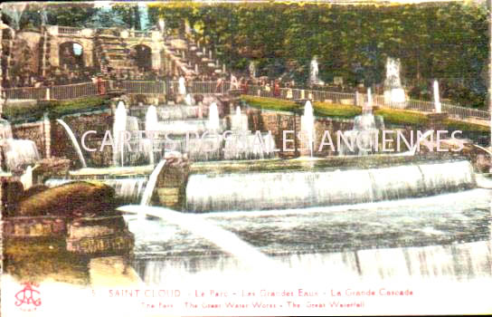 Cartes postales anciennes > CARTES POSTALES > carte postale ancienne > cartes-postales-ancienne.com Ile de france Hauts de seine Saint Cloud