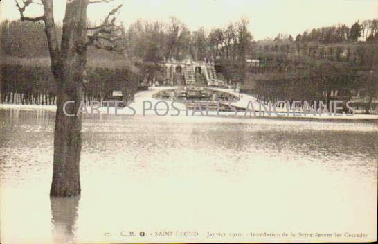 Cartes postales anciennes > CARTES POSTALES > carte postale ancienne > cartes-postales-ancienne.com Ile de france Hauts de seine Saint Cloud