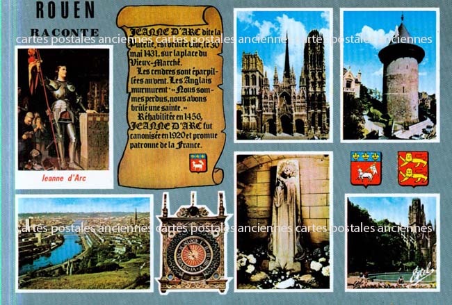 Cartes postales anciennes > CARTES POSTALES > carte postale ancienne > cartes-postales-ancienne.com Normandie Rouen