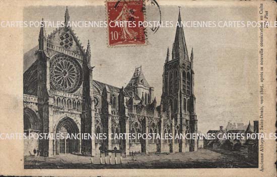 Cartes postales anciennes > CARTES POSTALES > carte postale ancienne > cartes-postales-ancienne.com Ile de france Seine saint denis Saint Denis