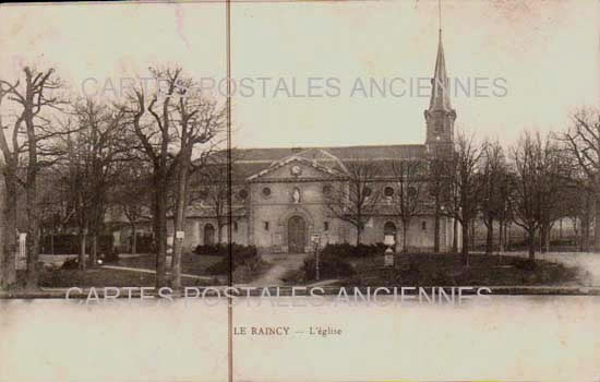 Cartes postales anciennes > CARTES POSTALES > carte postale ancienne > cartes-postales-ancienne.com Ile de france Seine saint denis Le Raincy