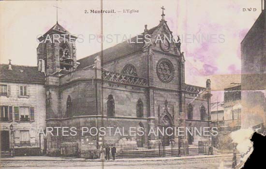 Cartes postales anciennes > CARTES POSTALES > carte postale ancienne > cartes-postales-ancienne.com Ile de france Seine saint denis Montreuil
