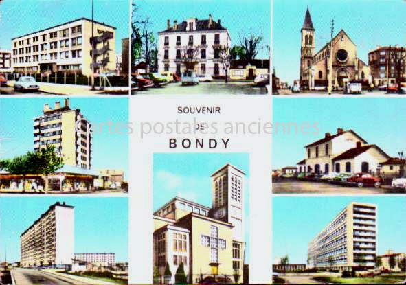 Cartes postales anciennes > CARTES POSTALES > carte postale ancienne > cartes-postales-ancienne.com Ile de france Seine saint denis Bondy