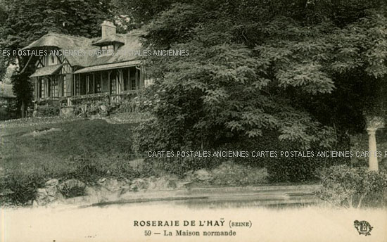 Cartes postales anciennes > CARTES POSTALES > carte postale ancienne > cartes-postales-ancienne.com Ile de france Val de marne l'Hay Les Roses