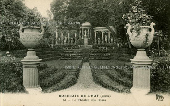 Cartes postales anciennes > CARTES POSTALES > carte postale ancienne > cartes-postales-ancienne.com Ile de france Val de marne l'Hay Les Roses