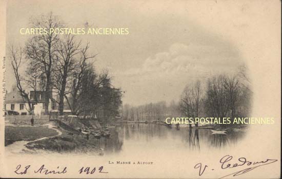 Cartes postales anciennes > CARTES POSTALES > carte postale ancienne > cartes-postales-ancienne.com Ile de france Val de marne Alfortville