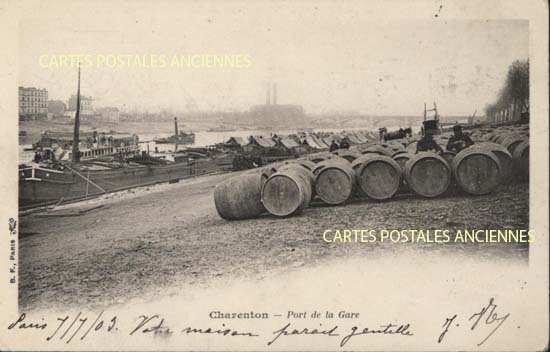 Cartes postales anciennes > CARTES POSTALES > carte postale ancienne > cartes-postales-ancienne.com Ile de france Val de marne Charenton Le Pont