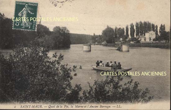 Cartes postales anciennes > CARTES POSTALES > carte postale ancienne > cartes-postales-ancienne.com Ile de france Val de marne Saint Maur Des Fosses