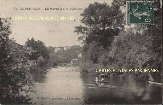 Cartes postales anciennes > CARTES POSTALES > carte postale ancienne > cartes-postales-ancienne.com Ile de france Val de marne Le Perreux Sur Marne