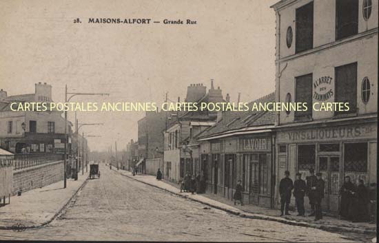 Cartes postales anciennes > CARTES POSTALES > carte postale ancienne > cartes-postales-ancienne.com Ile de france Val de marne Maisons Alfort